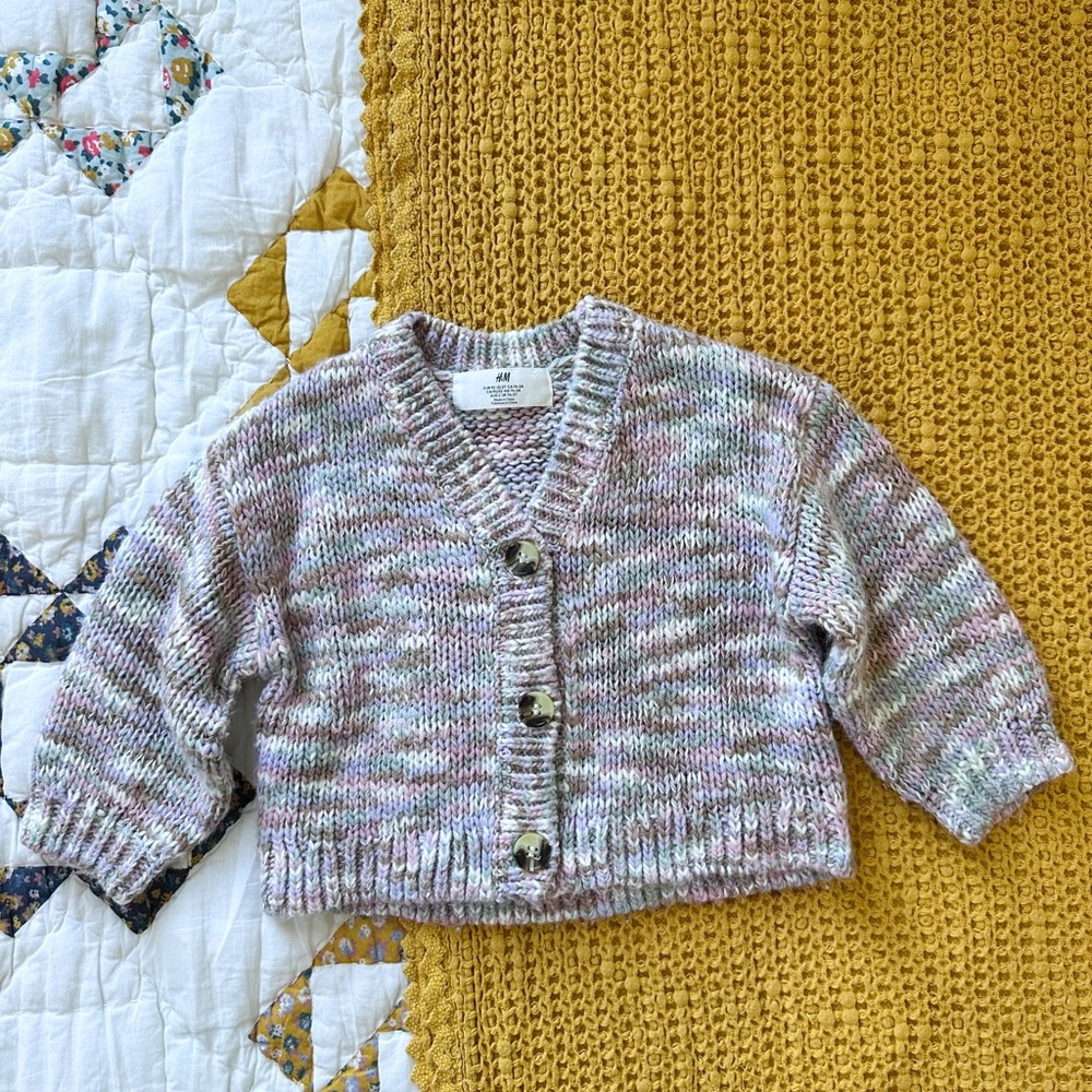 H&M Multicolor Knit Sweater for Kids